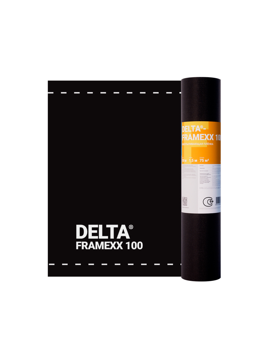 DELTA-FRAMEXX обеспыливающая плёнка для перегородок и перекрытий
