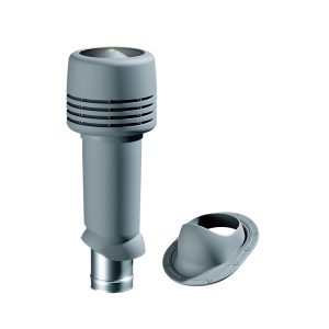 Docke комплект вентиляционного выхода ИЗЛ-160/700 для битумной или фальцевой кровли серый