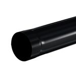 Aquasystem труба водосточная Ø125/90 мм Polyester RAL9005 черный