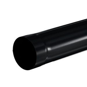 Aquasystem труба водосточная Ø125/90 мм Polyester RAL9005 черный