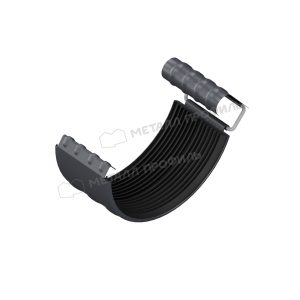 Соединитель желоба GS lite Ø125/90 мм RAL7024 серый