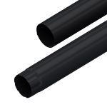 Труба водосточная 3 метра GS lite Ø125/90 мм RAL9005 черный