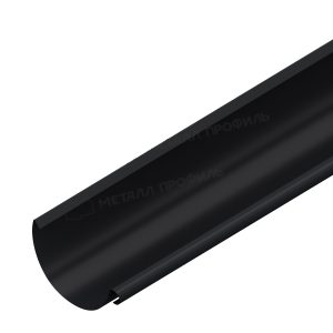 Желоб водосточный GS lite Ø125/90 мм RAL9005 черный