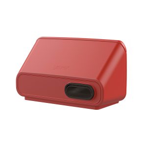 Vilpe IO 125 настенный приточно-вытяжной элемент красный