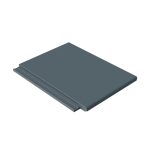 Braas цементно-песчаная черепица рядовая Тегалит графит