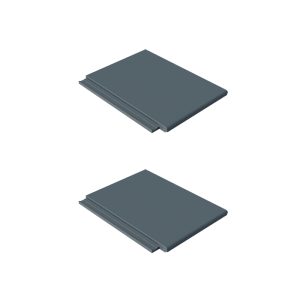 Braas цементно-песчаная черепица рядовая Тегалит графит