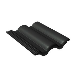 Braas цементно-песчаная черепица рядовая Таунус черный