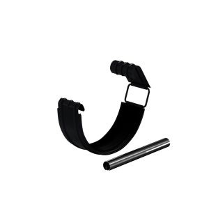Aquasystem соединитель желоба Ø125/90 мм Polyester RAL9005 черный