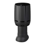 Вентиляционный выход утепленный 110/ИЗ/500 FM Вилпе черный