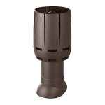 Вентиляционный выход утепленный 110/ИЗ/500 FM Вилпе коричневый