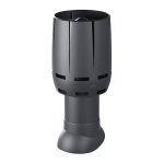 Вентиляционный выход утепленный 110/ИЗ/500 FM Вилпе серый